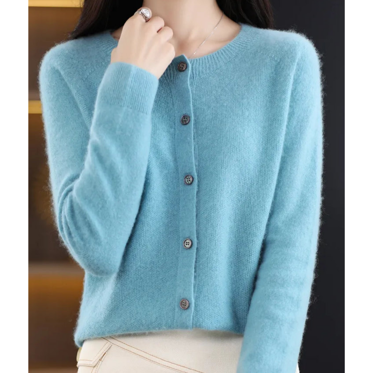 MERCY | Cardigan en laine mérinos