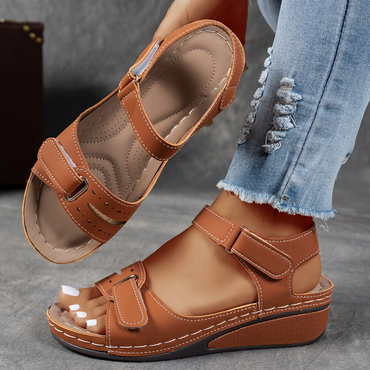 Celina | Sandalias ergonómicas con plantilla acolchada