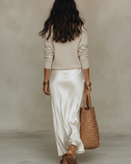 Nikita | Conjunto de vestido midi y suéter de punto