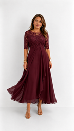 RHONDA | Elegante vestido de encaje