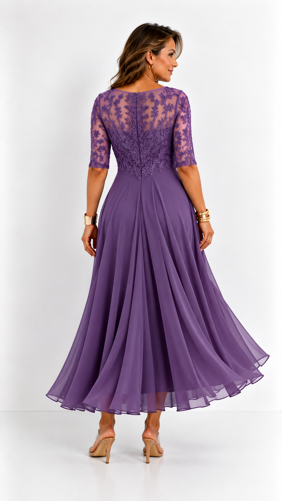 RHONDA | Elegante vestido de encaje