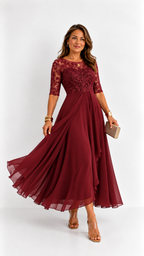 RHONDA | Elegante vestido de encaje
