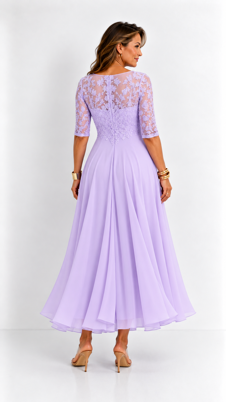 RHONDA | Elegante vestido de encaje