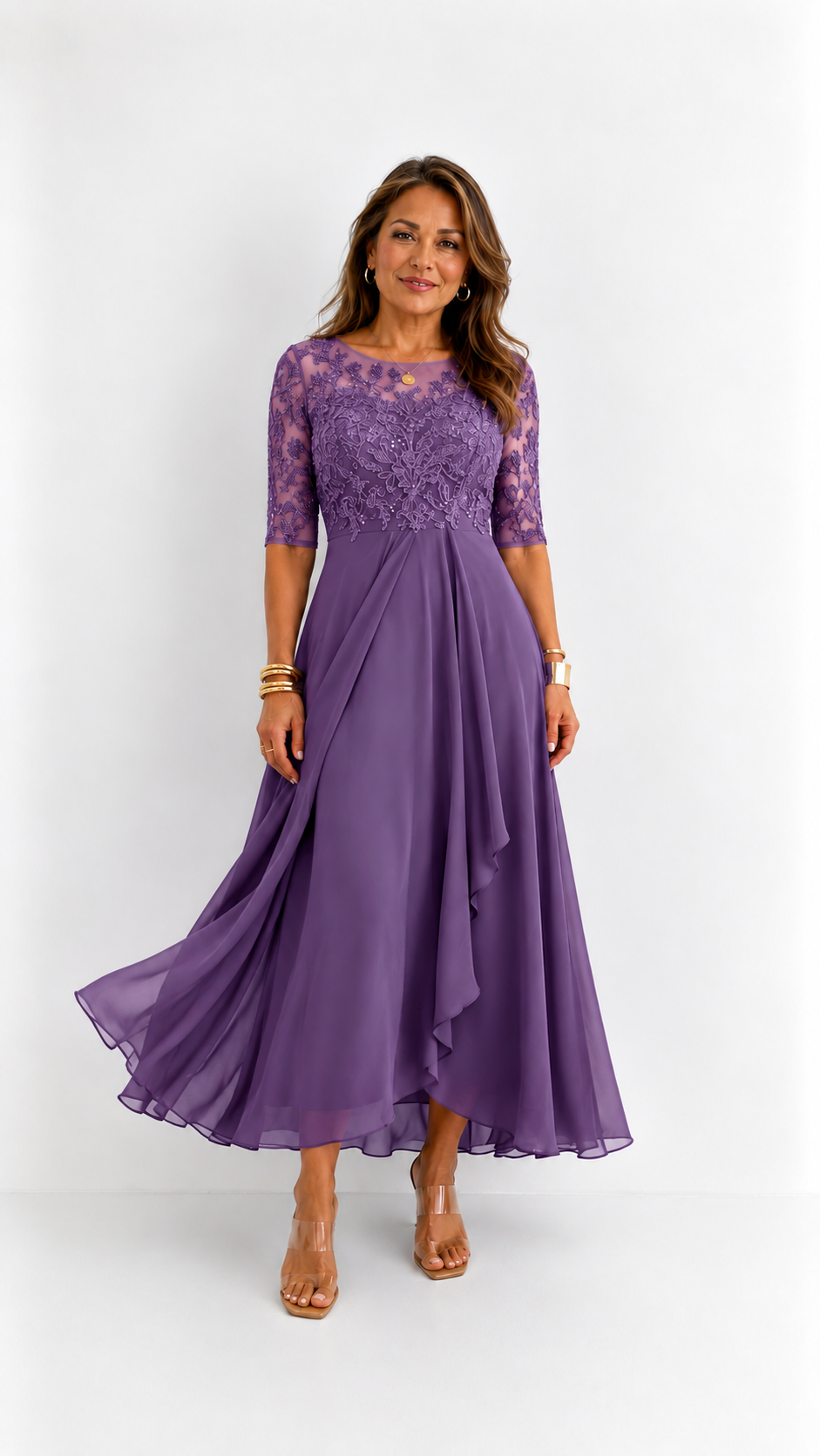 RHONDA | Elegante vestido de encaje