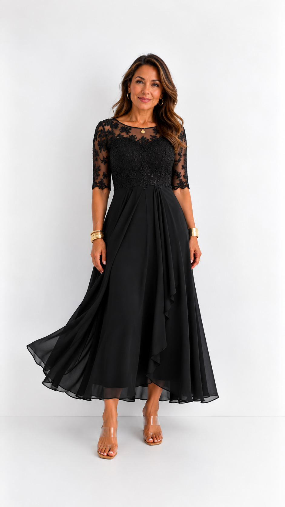 RHONDA | Elegante vestido de encaje