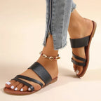 Pamela | Sandalias planas casuales