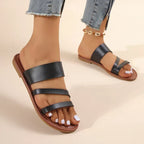Pamela | Sandalias planas casuales