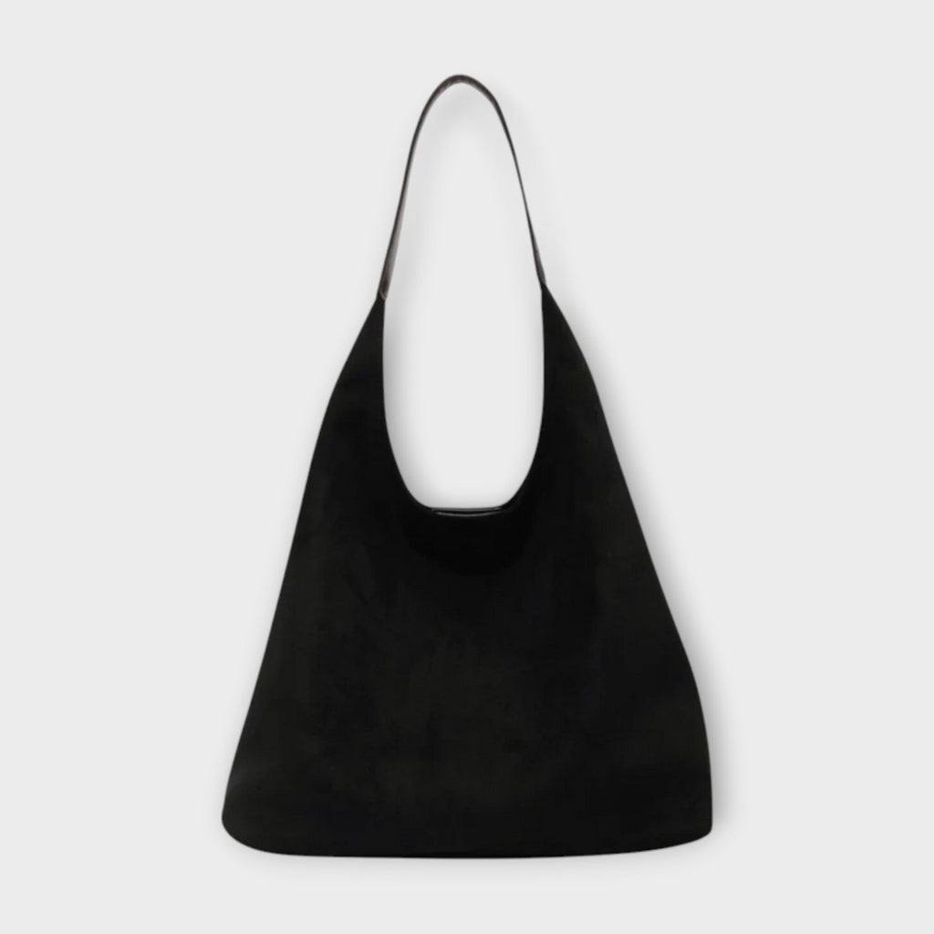Alma | Bolsa hobo efecto gamuza