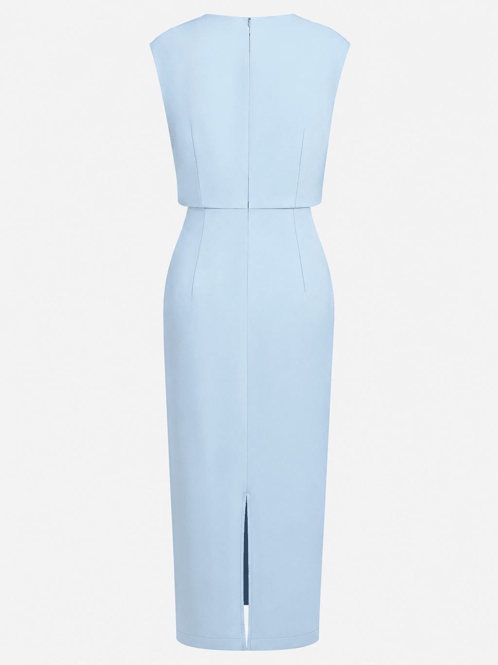 Elvia | Vestido midi drapeado