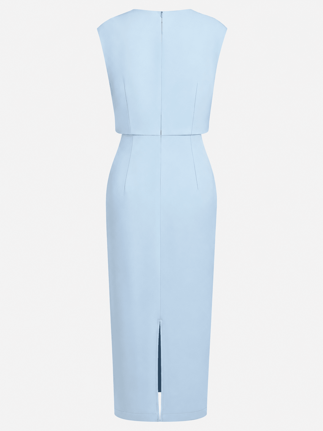 Elvia | Vestido midi drapeado